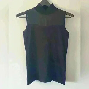 Catherine Malandrino sleeveless high neck top. Size xs